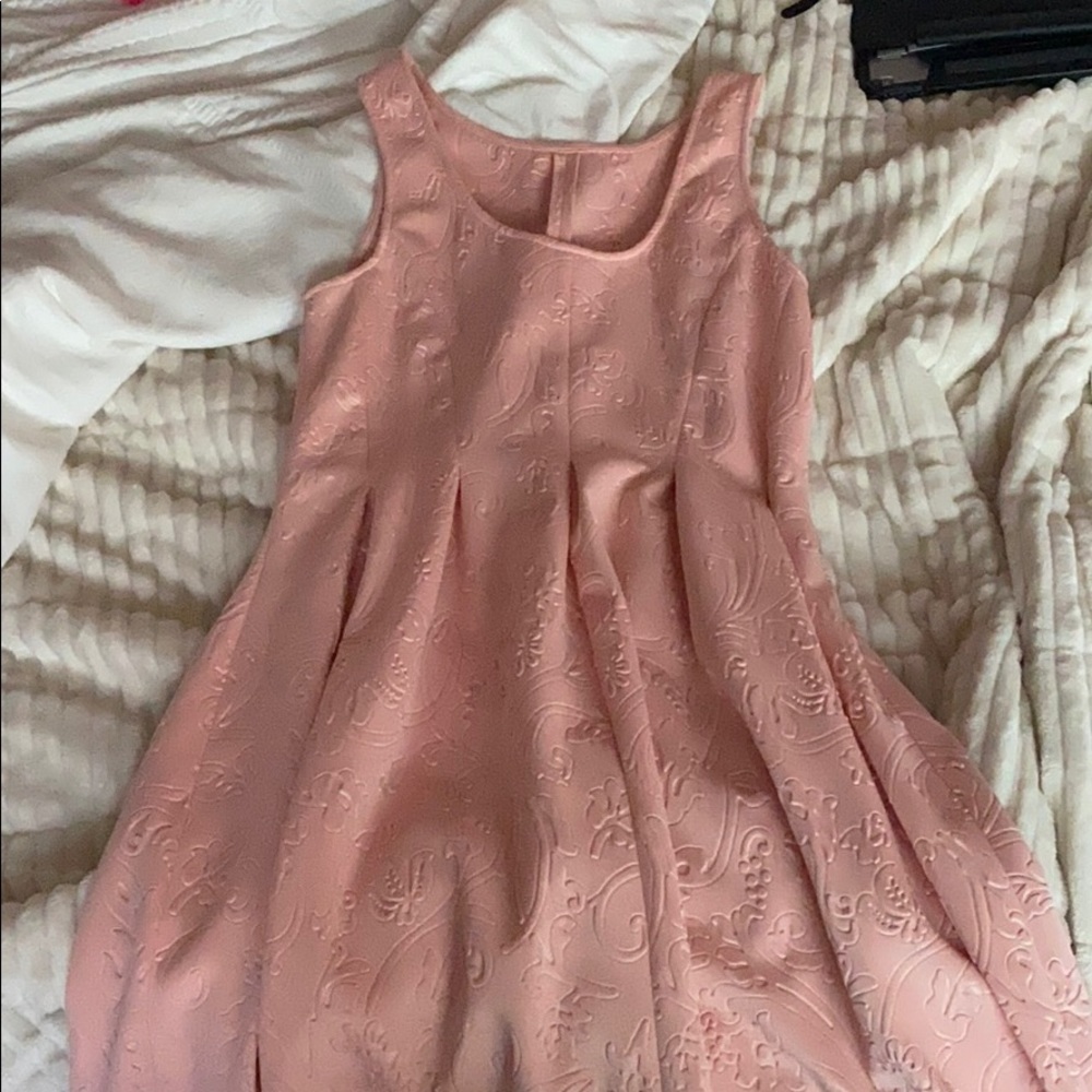 Peach Dress